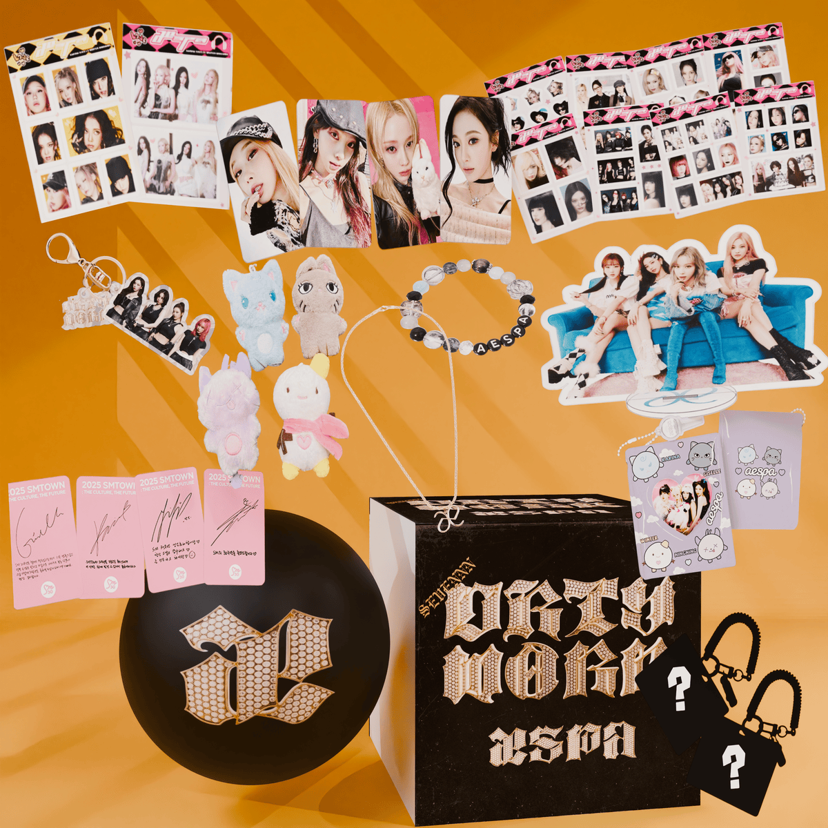 SEVENNN X AESPA 'DIRTY WORK' MYSTERY BALLL [EXTREMELY