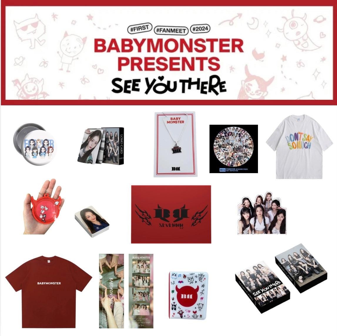 SEVENNN X BABY MONSTER MYSTERY BOX V.2 [EXTREMELY LIMITED EDITION