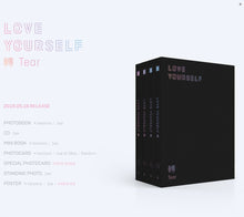 Load image into Gallery viewer, BTS LOVE YOURSELF : 'TEAR' + PHOTO CARD + PHOTO BOOK+ MANY OTHER THINGS