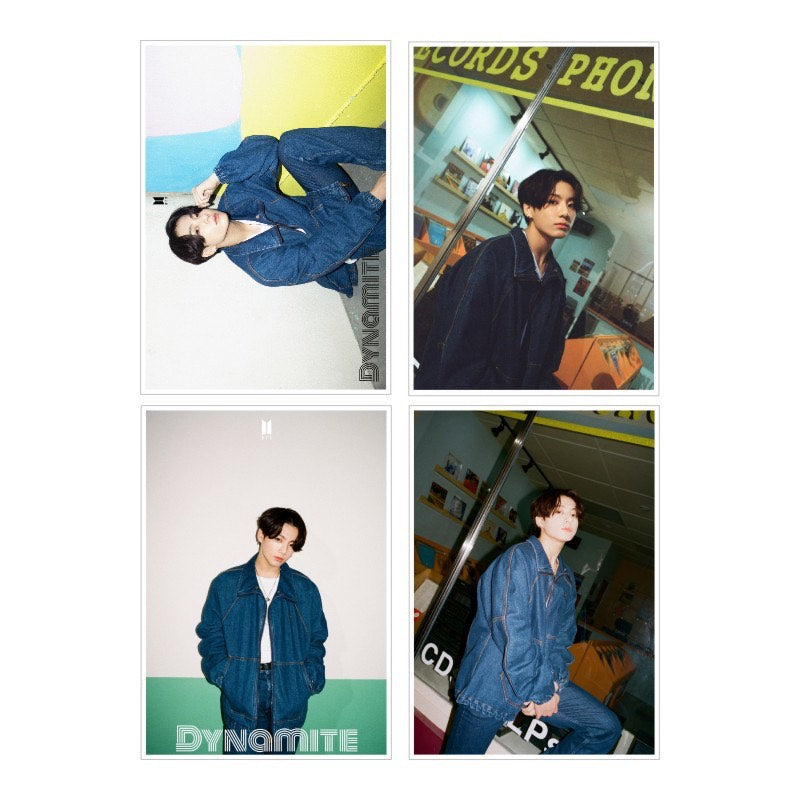 タレントカード BTS fineart Dynamyte BTS x FILA Dynamite collection Official photocard + keyring