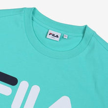Load image into Gallery viewer, Fila x BTS Summer Collection Linear Logo Short Sleeve Tee Emerald