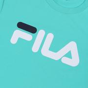 Load image into Gallery viewer, Fila x BTS Summer Collection Linear Logo Short Sleeve Tee Emerald