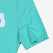 Load image into Gallery viewer, Fila x BTS Summer Collection Linear Logo Short Sleeve Tee Emerald