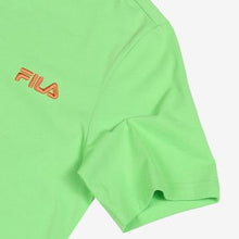 Load image into Gallery viewer, Fila x BTS Summer Collection Box Logo Tee Green Light