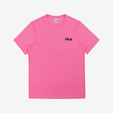 Load image into Gallery viewer, Fila x BTS Summer Collection Box Logo Tee Neon Pink