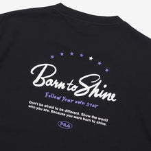 Load image into Gallery viewer, Fila x BTS Voyager Collection Loose Fit Lettering T-shirt