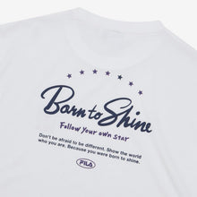 Load image into Gallery viewer, Fila x BTS Voyager Collection Loose Fit Lettering T-shirt