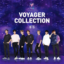 Load image into Gallery viewer, Fila x BTS Voyager Collection Loose Fit Lettering T-shirt