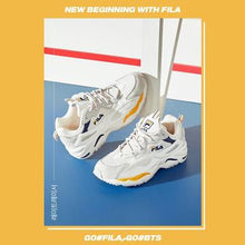 Load image into Gallery viewer, Fila x BTS Jin Raytracer Shoes White&yellow 1RM01153_444