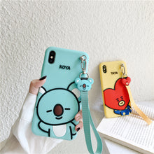 Load image into Gallery viewer, BT21 Soft Silicone phone cases