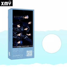 Load image into Gallery viewer, 204pcs/set Kpop Bangtan Boys New Album Map of the Soul 7 Audio Postcards