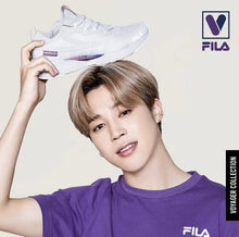 Load image into Gallery viewer, Fila x BTS Voyager Collection Fila RGB Flex Shine Shoes Light White