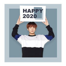 Load image into Gallery viewer, Fila x BTS Jung KooK New Color Block Sweater Light Grey