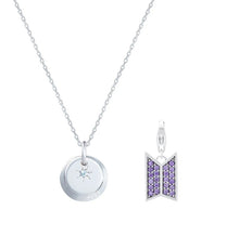 Load image into Gallery viewer, BTS X STONEHENGE MOMENT OF LIGHT BIRTH NECKLACE