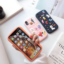 Load image into Gallery viewer, 2020 Kpop BTS BT21 Mobile Phone Cases For iphone 11/X/XS/8P/7