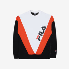 Load image into Gallery viewer, Fila x BTS J-Hope New V Color Block Sweater Orange