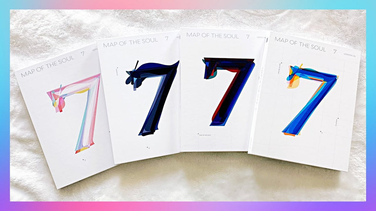 BTS MAP OF THE SEOUL7 THE TOURNEYセット Amazon.com: BTS Album - MAP OF SOUL : 7 [ 3 ver. ] Package +