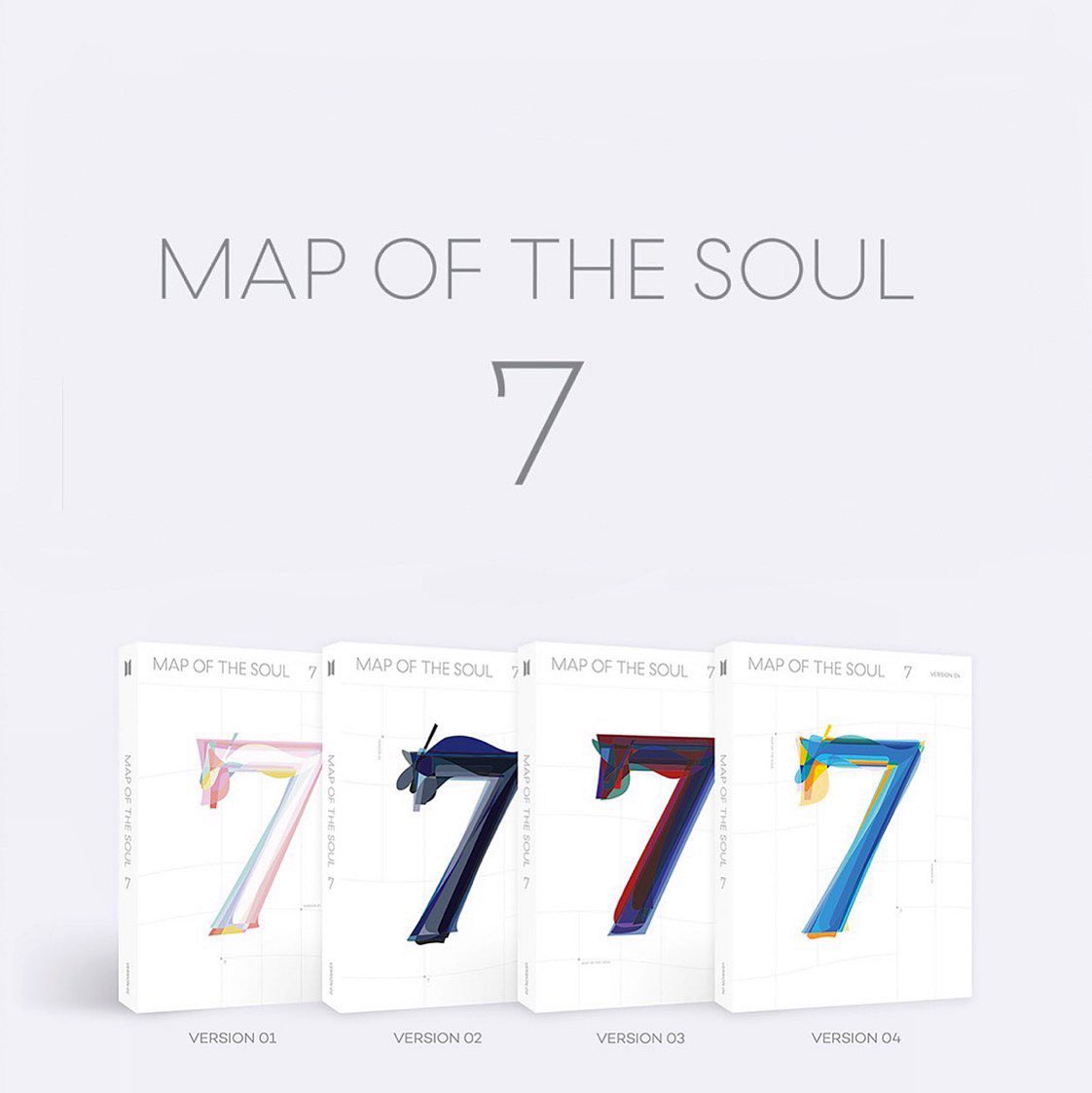 bts map of  the soul 7 4つセット BTS - [Map Of The Soul 7] (4 Version SET) – kpopalbums.com