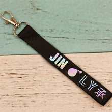 Load image into Gallery viewer, BTS Keychain Laser Character Love Yourself Key Chains
