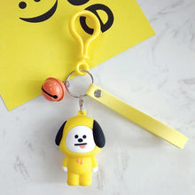 Load image into Gallery viewer, BTS BT21 Keychain Character Key Rings  for Girls / Boys
