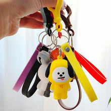 Load image into Gallery viewer, BTS BT21 Keychain Character Key Rings  for Girls / Boys

