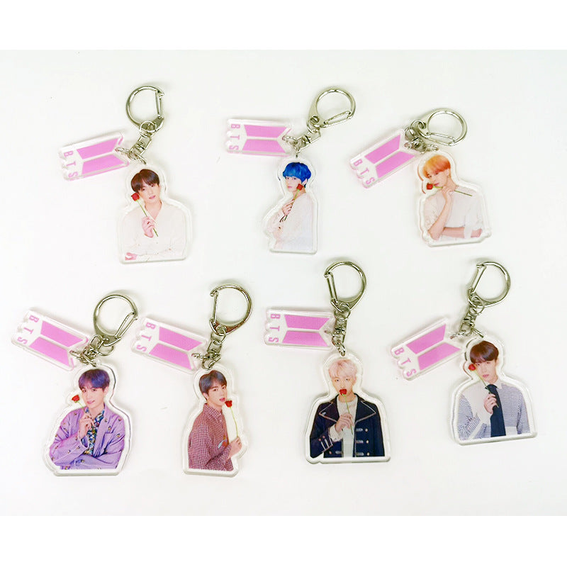 BTS Key Pendant