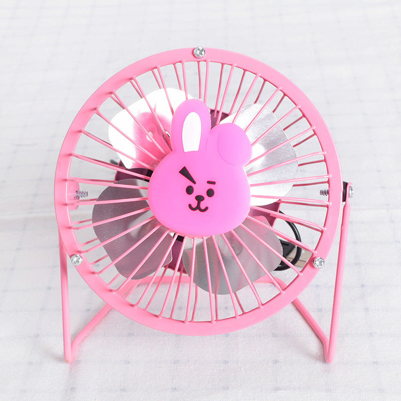 BTS BT21 Cute Stylish Steel  Fans