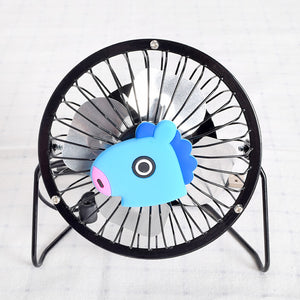 BTS BT21 Cute Stylish Steel  Fans