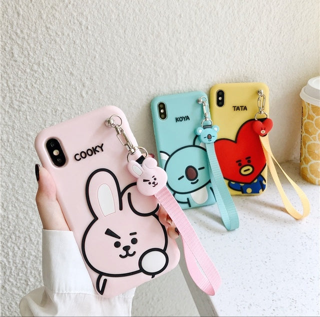 BT21 Soft Silicone phone cases – Sevennn BT21 Soft Silicone phone cases – Sevennn