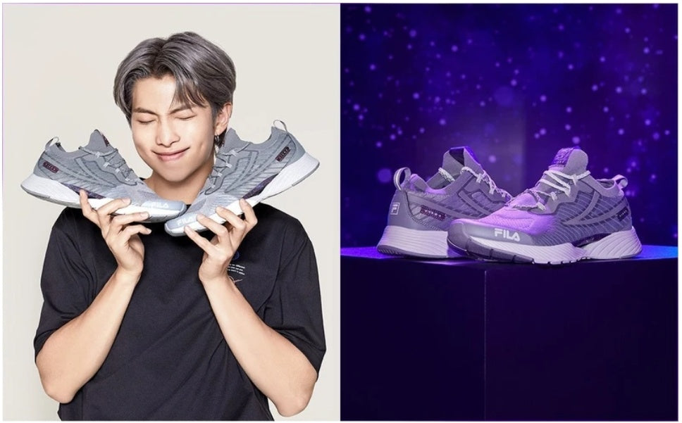 Fila x BTS Voyager Collection Fila RGB Flex Shine GRAY – Sevennn