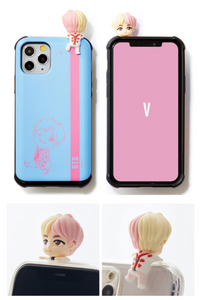 BTS CHARACTER FIGURE SLIDING PHONE CASES [ANDROID]