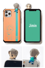 Load image into Gallery viewer, BTS CHARACTER FIGURE SLIDING PHONE CASES [ANDROID]
