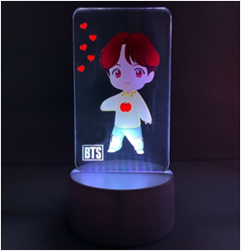 BTS Cute Night Light