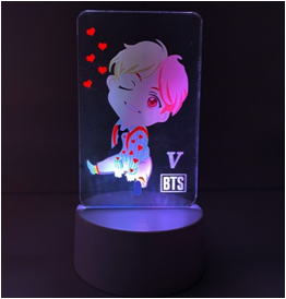 BTS Cute Night Light