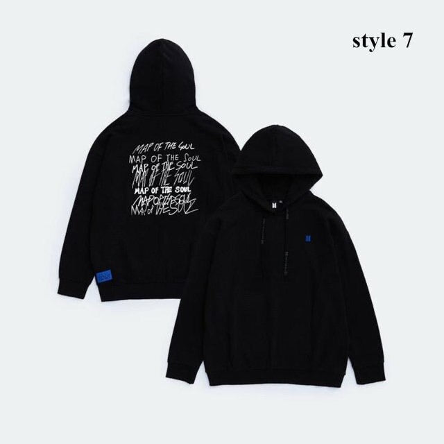 BTS MOS MAP OF THE SOUL フーディー バケハ スローガン MOTS 7 MERCH – Sevennn